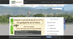 Desktop Screenshot of ceze-cevennes.fr